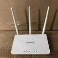 Tenda F3 Wireless WiFi Router 300Mbps Speed Home Use Wi-Fi Range Extender WISP Repeater Long Range 3 Antennas Tenda Router adapter included