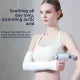 Fascia Gun Massage Device with Three-Head Hit, Six-Speed Intelligent Transmission, White, Professional Deep Tissue Percussion Massager